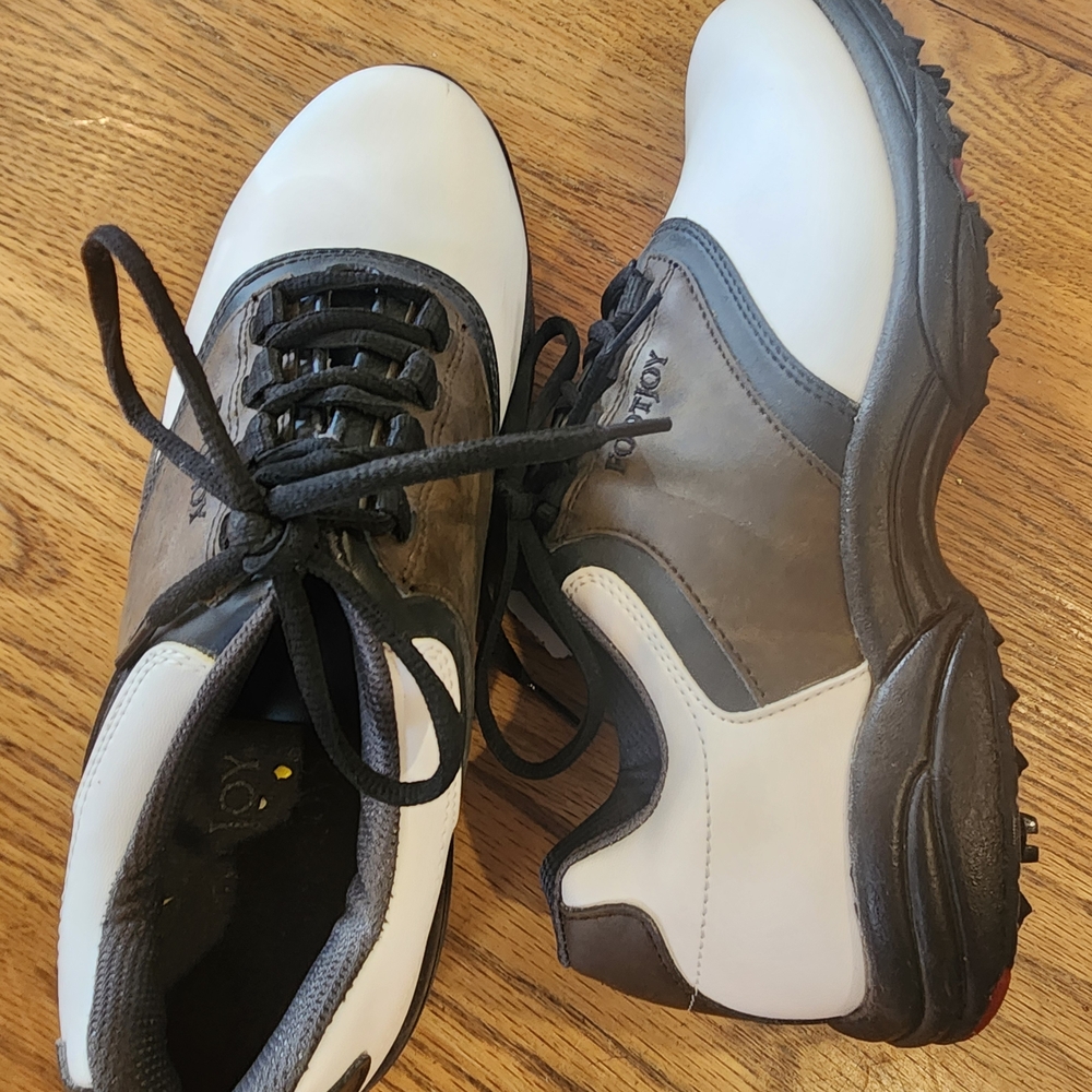 FootJoy White and Gray Athletic Shoes